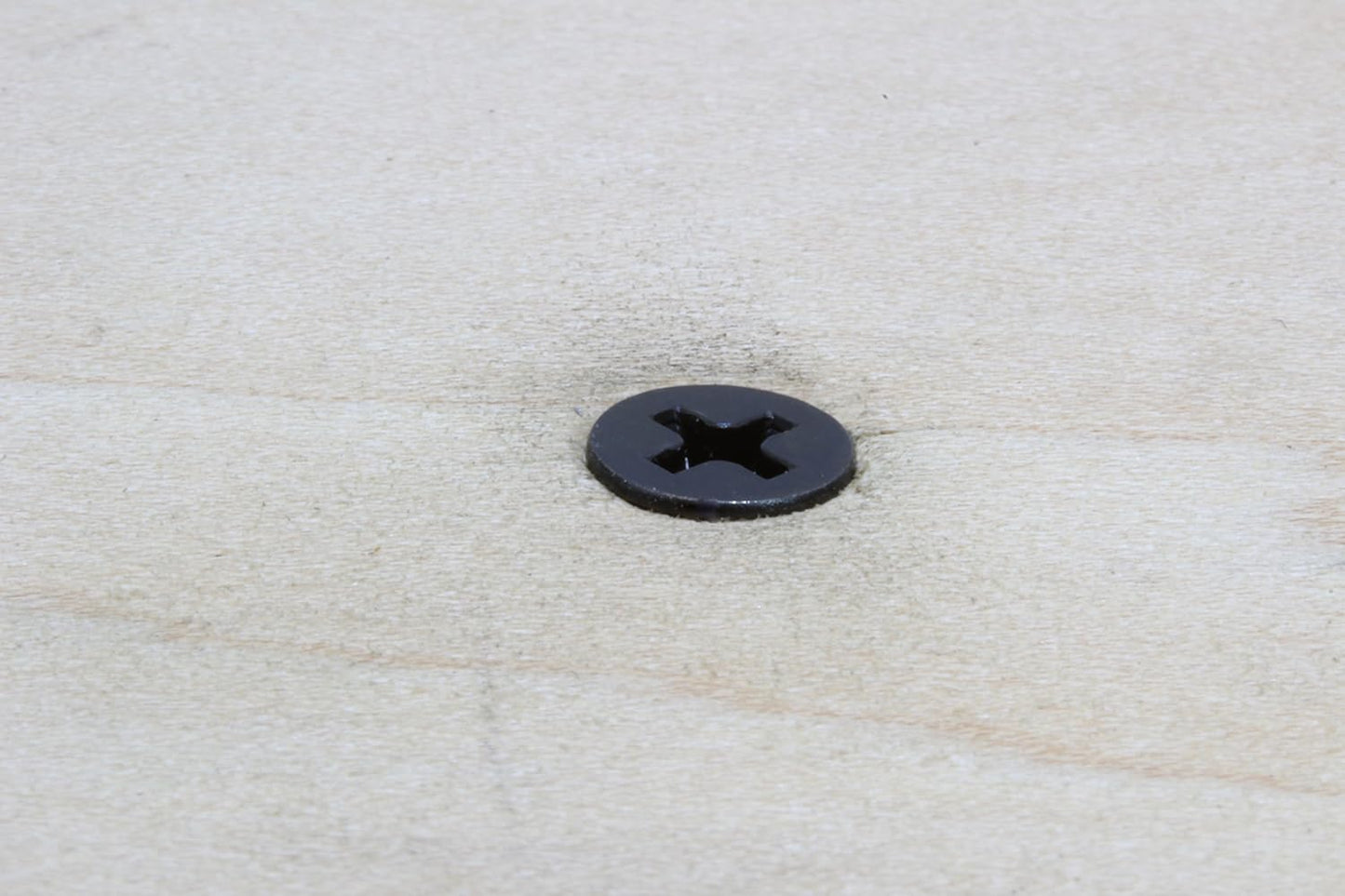 Black Oxide Coated Stainless Screw - Flat Head Phillips Wood Screws - Small Screw Hardware Suitable for Cabinet - Corrosion-Resistant Fasteners (25 Pack of 6 X 1/2)