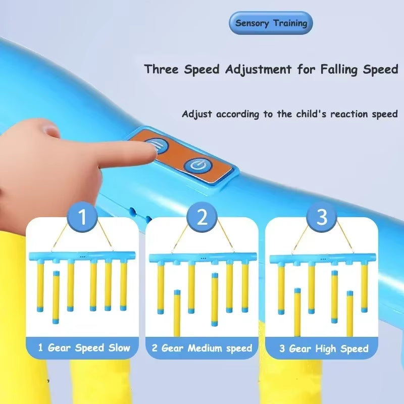 Challenge Falling Sticks Game, Kids Stick Catching Toy Training, Reaction Ability Educational, Parent-Child Interactive Toy