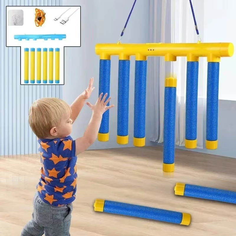Challenge Falling Sticks Game, Kids Stick Catching Toy Training, Reaction Ability Educational, Parent-Child Interactive Toy