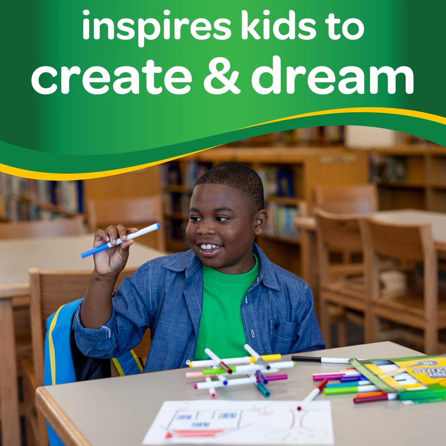 Super Tips Washable Markers for Kids, 100 Ct, Easter Gifts for Kids and Teens, Classroom Must Haves, Easter Crafts