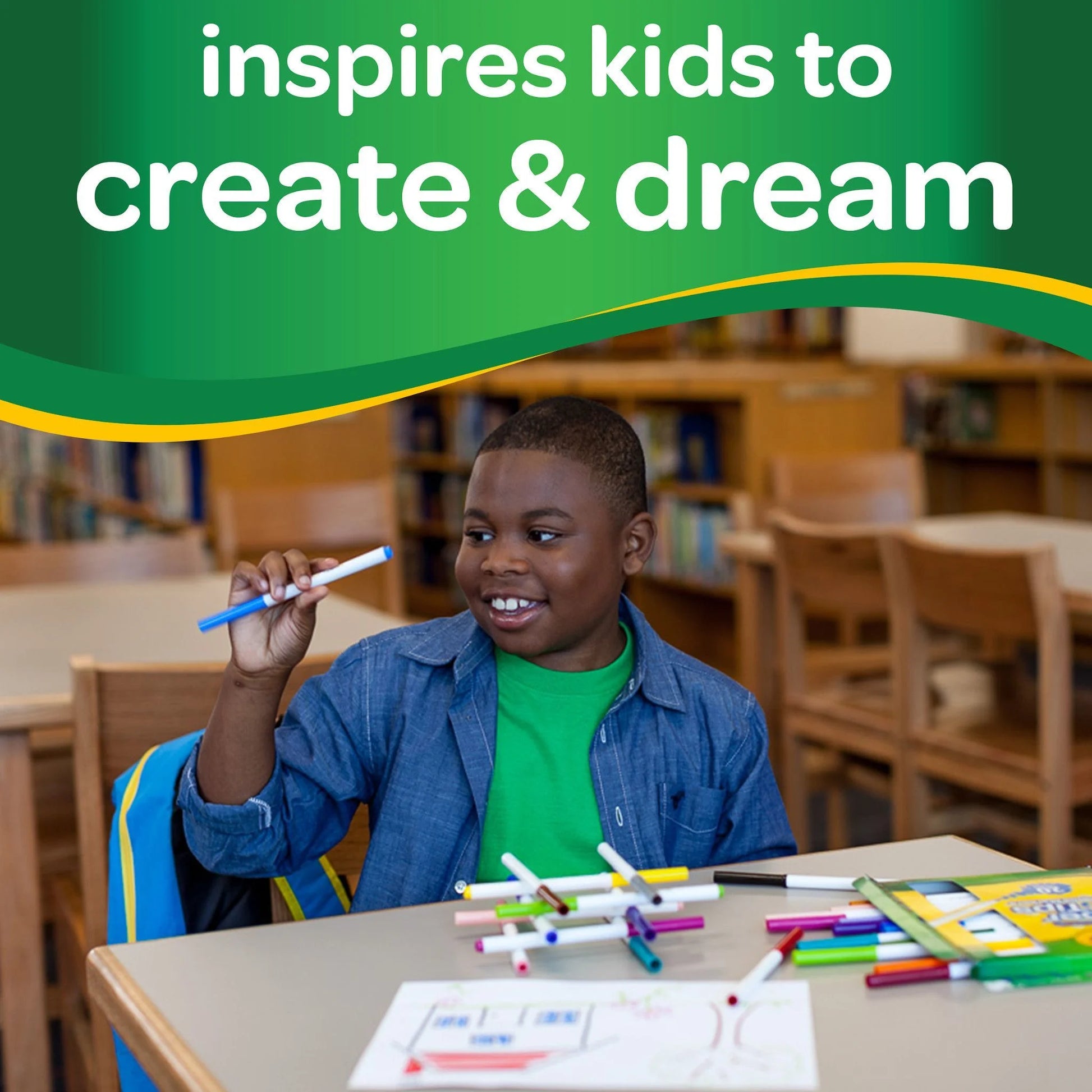 Super Tips Washable Markers for Kids, 100 Ct, Easter Gifts for Kids and Teens, Classroom Must Haves, Easter Crafts